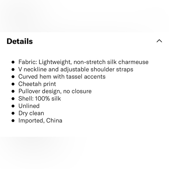 Figue 100% Silk Slip Cheetah Dress - Small - Picture 5 of 6